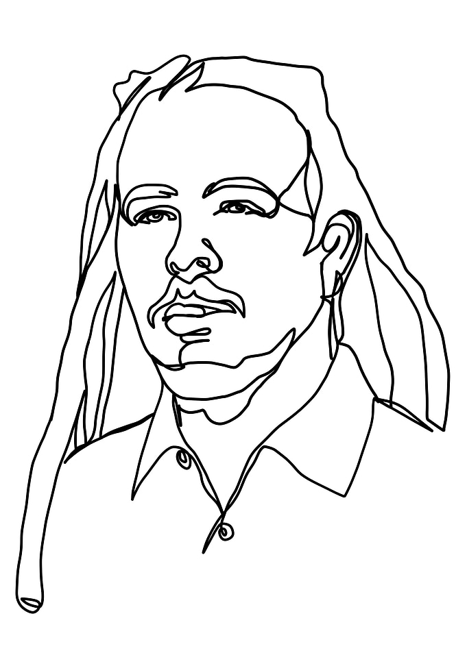 Chris Kilmore line art