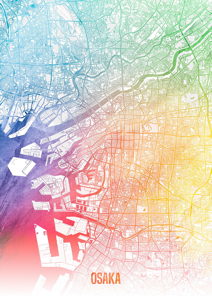 Osaka map