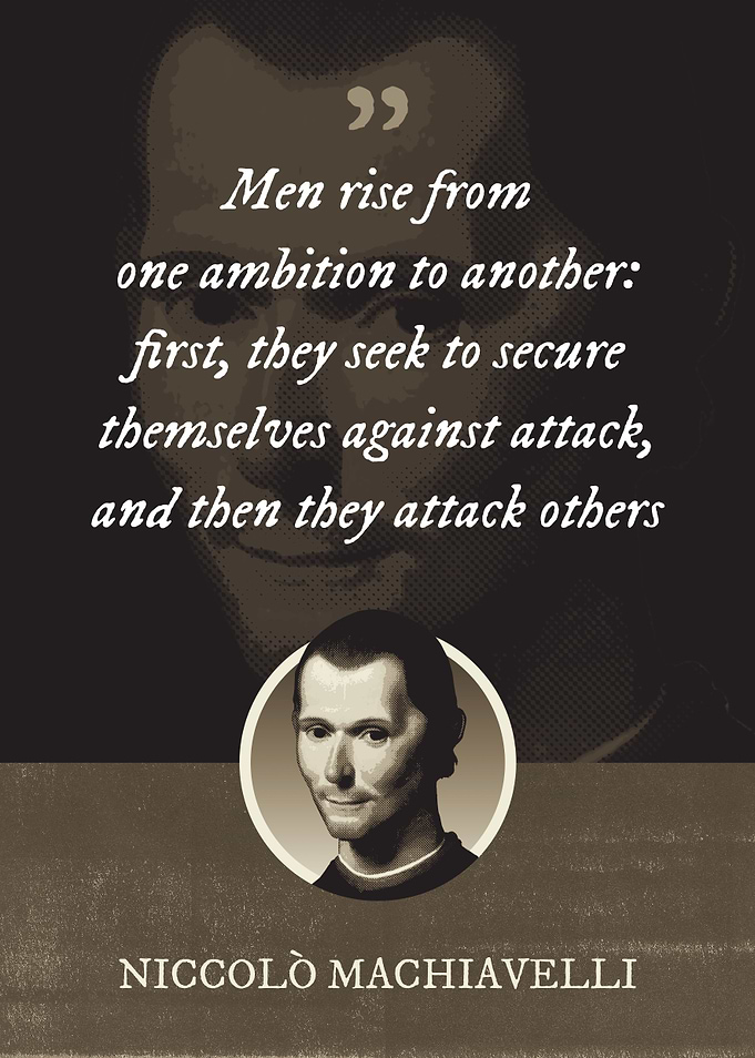 Men rise from one ambition