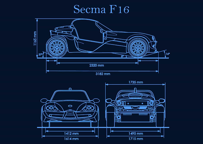 Secma F16 Blueprint2015