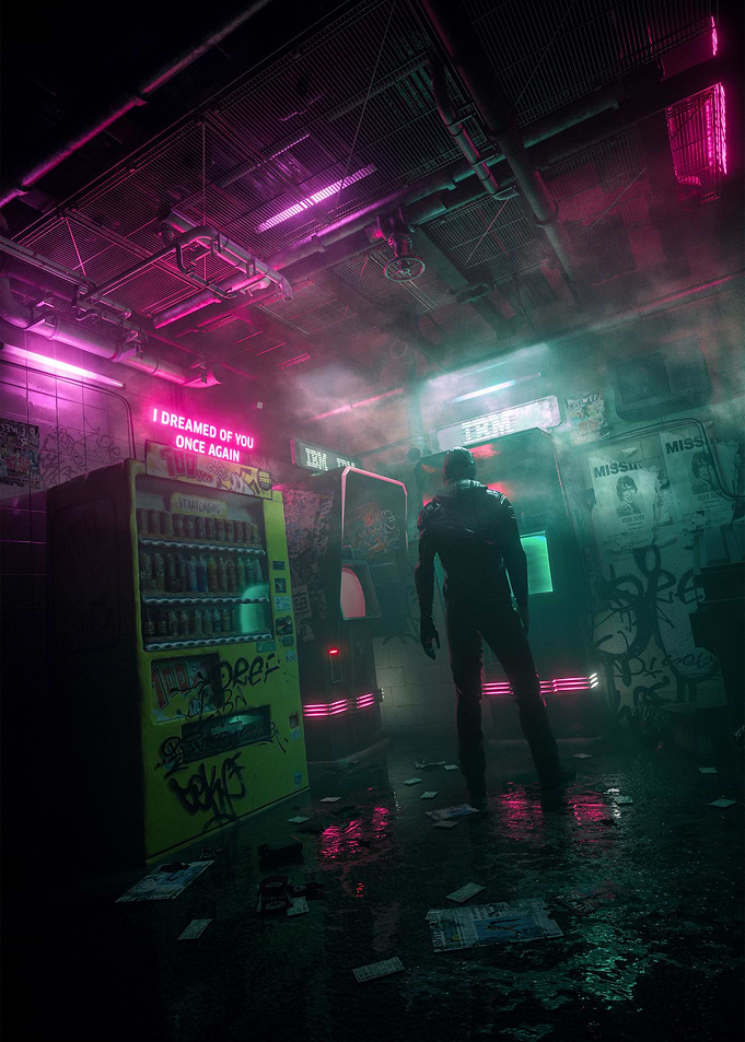 Cyber vending machine