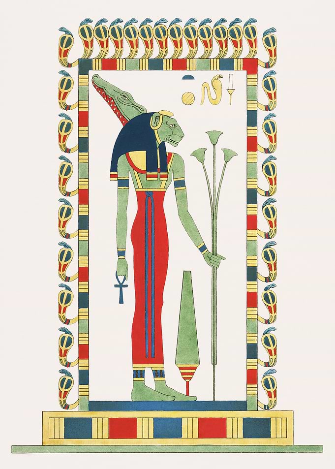 Egyptian mural