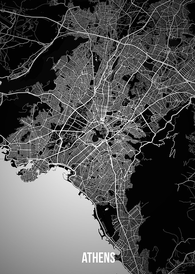 Athen Dark Map