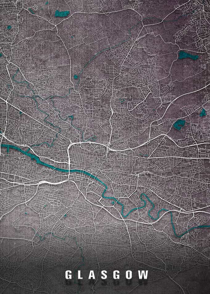 Glasgow Map