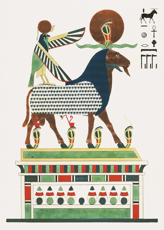 Egyptian mural
