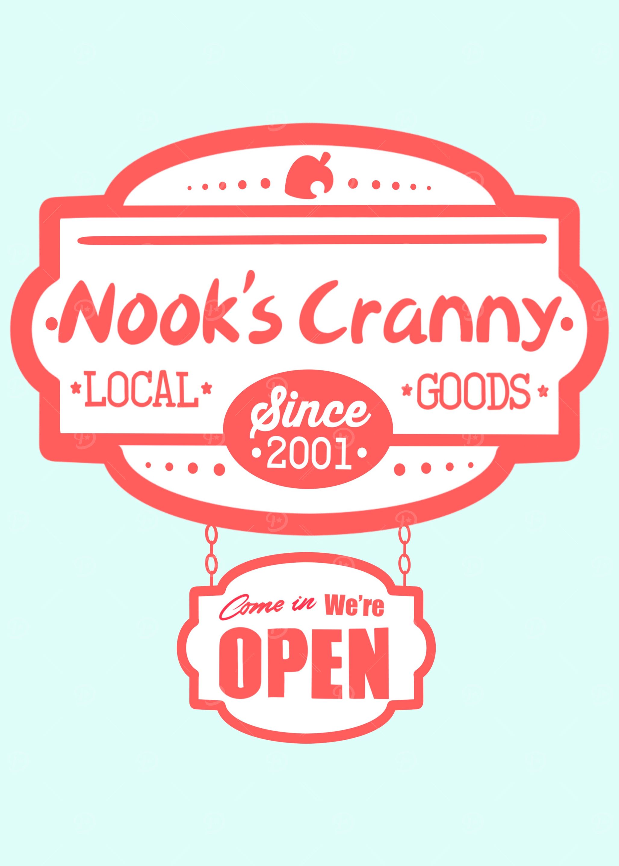 nooks cranny vintage sign