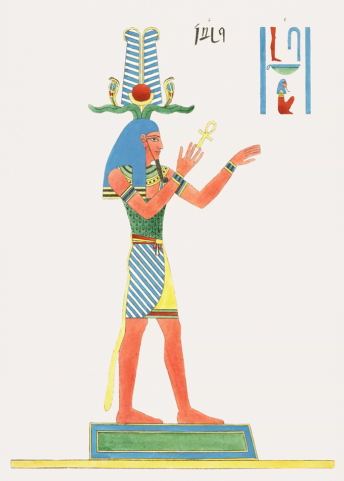 Egyptian mural