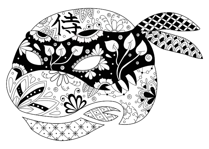 Leonardo Mandala Black