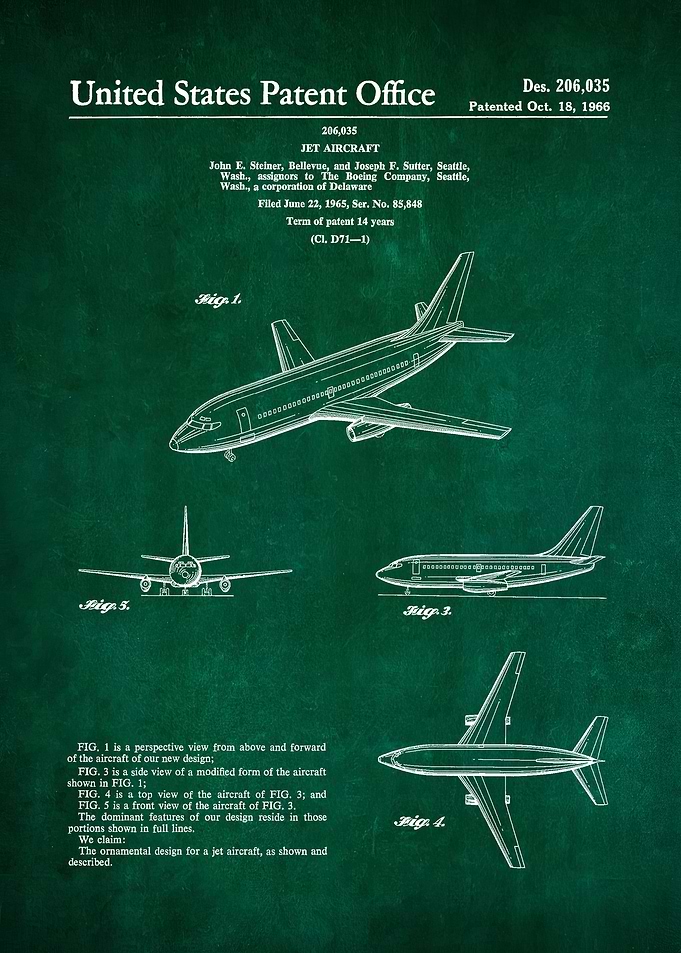 5 Boeing 737 Patent