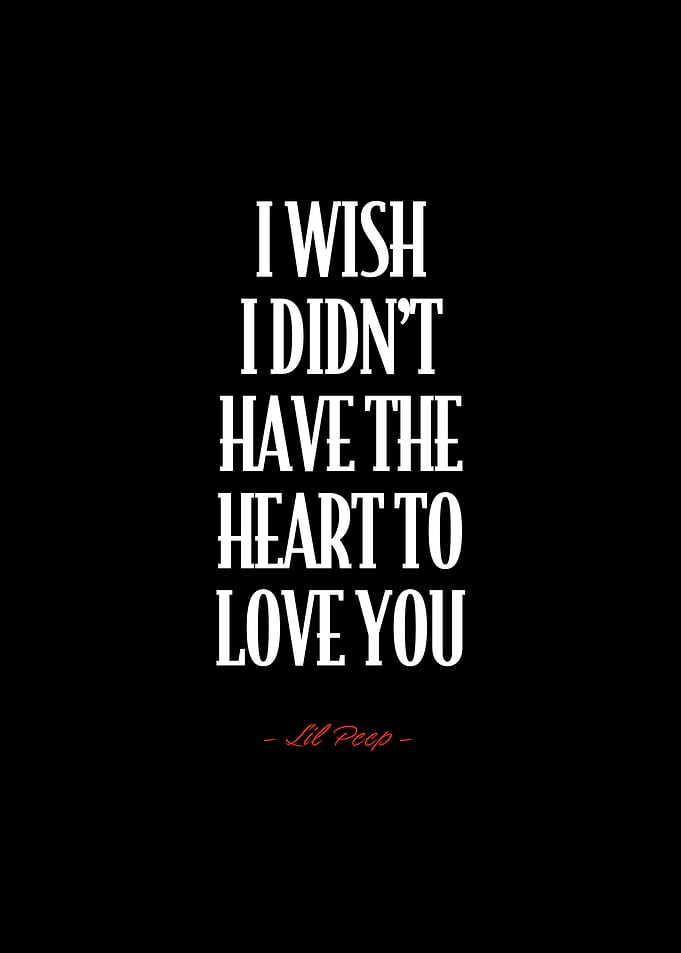 Lil Peep Quote