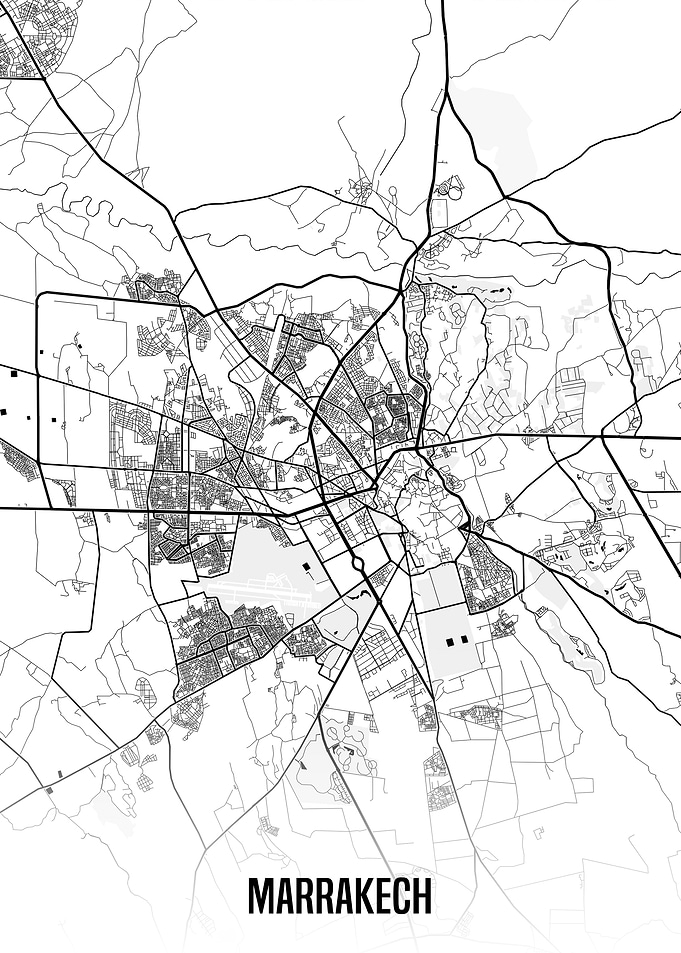 Marrakech Map