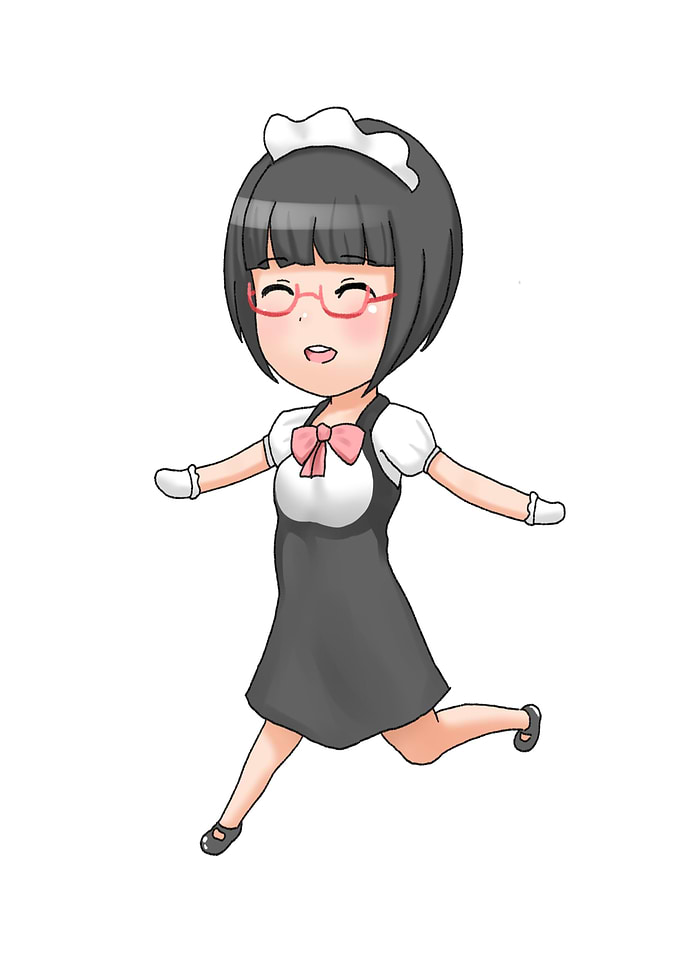run girl cute small
