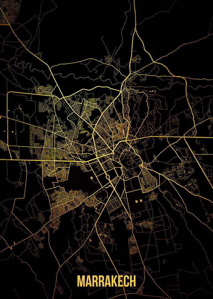 Marrakech Gold Map