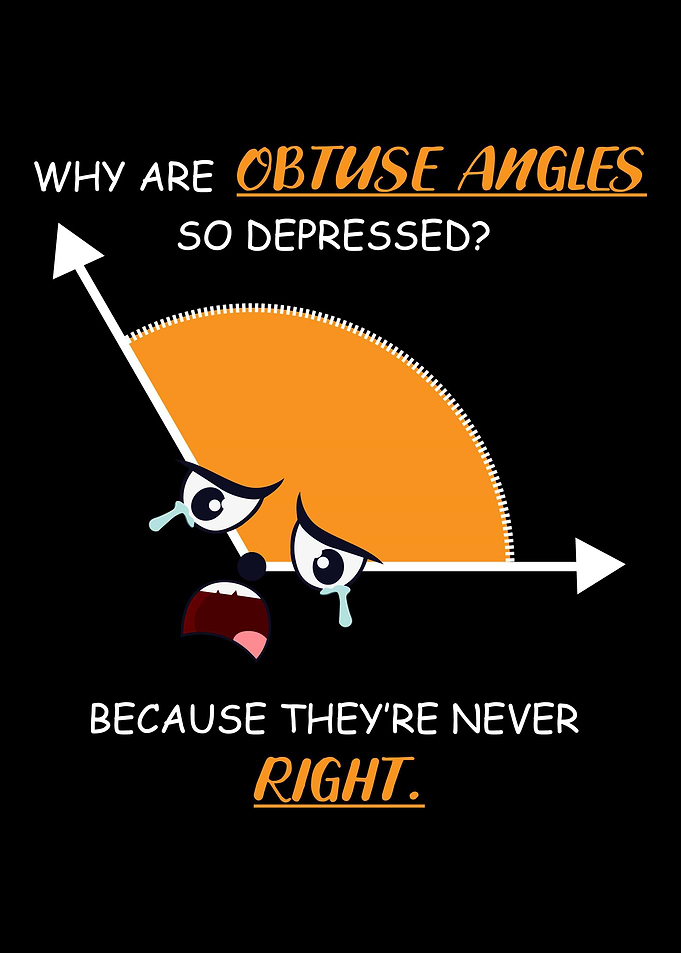 Obtuse Angles Math Joker G