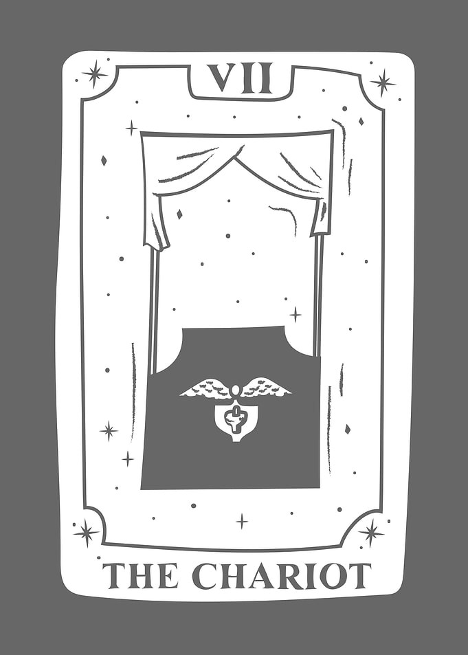 White Tarot THE CHARIOT