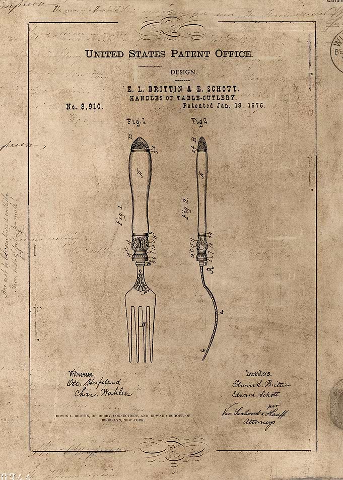 Patente Cubierto antiguo