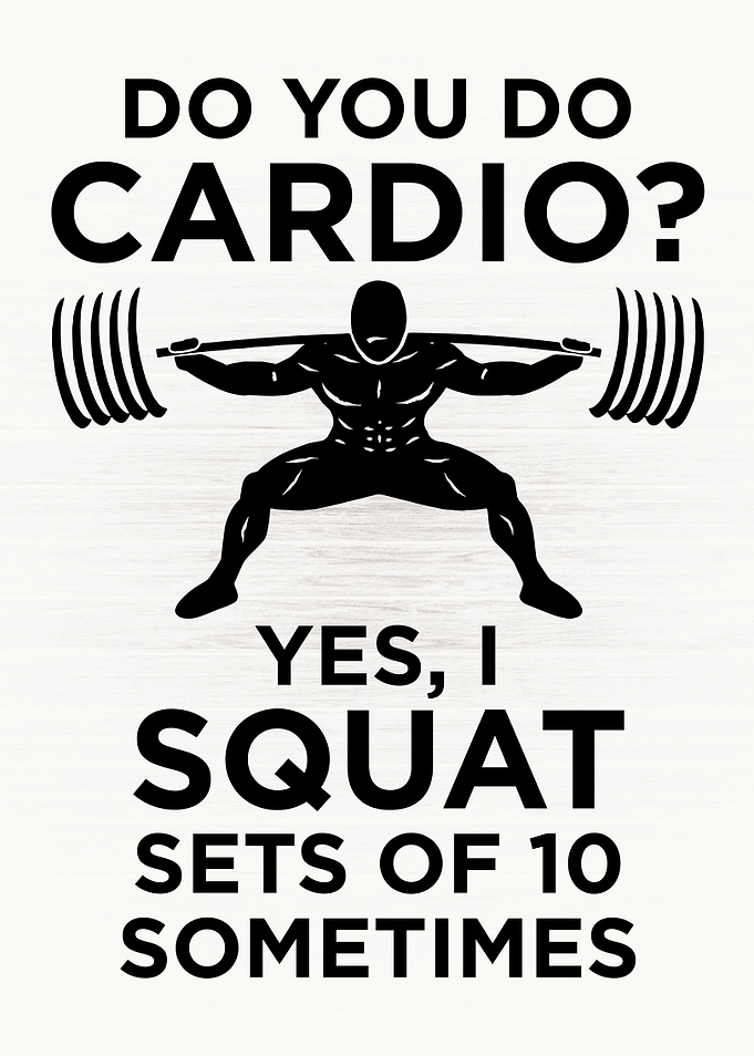 Cardio Squat Sets of 10