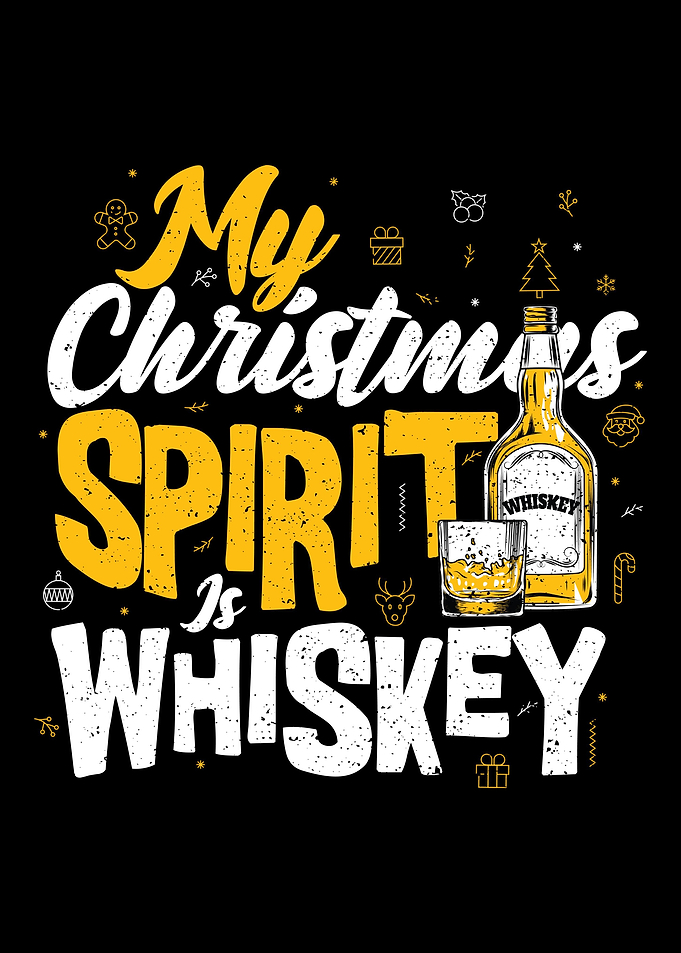 My Christmas Spirit Is Whi