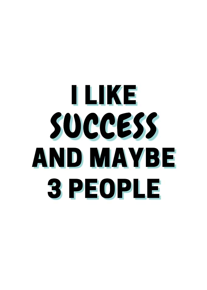 I Like Success And Maybe 3