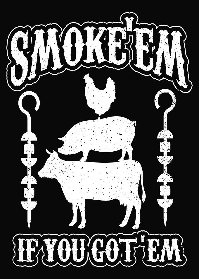 BBQ Grill Smoker Meat