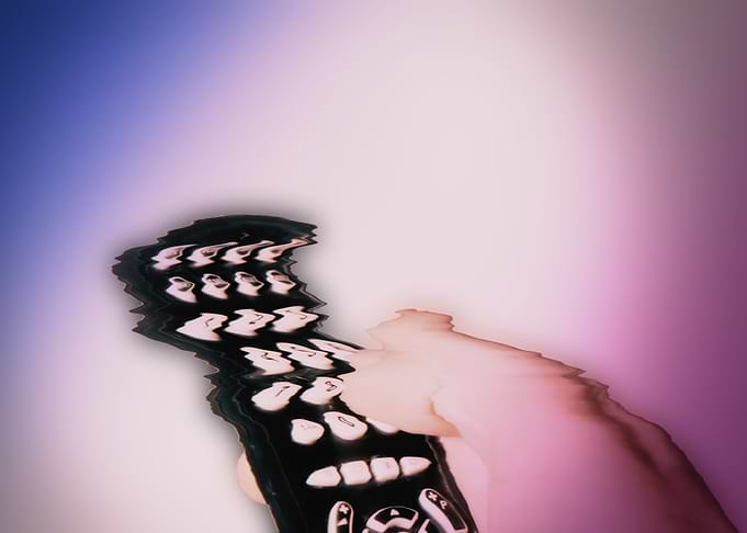 Distortion vaporwave remot