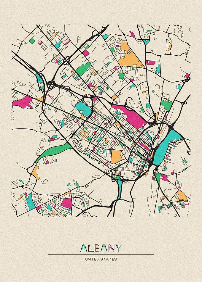 Albany Map
