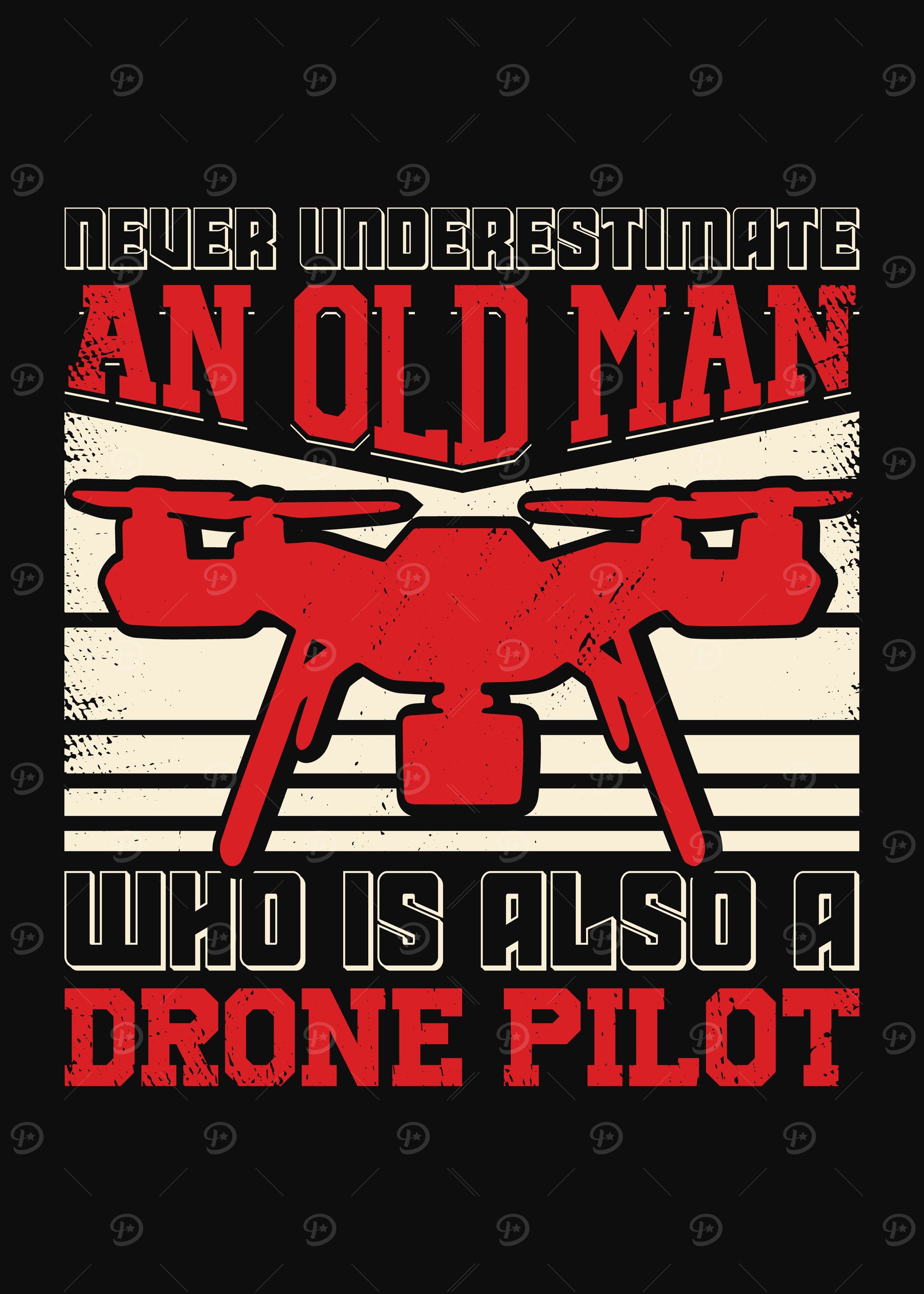 Old Man Drone Pilot