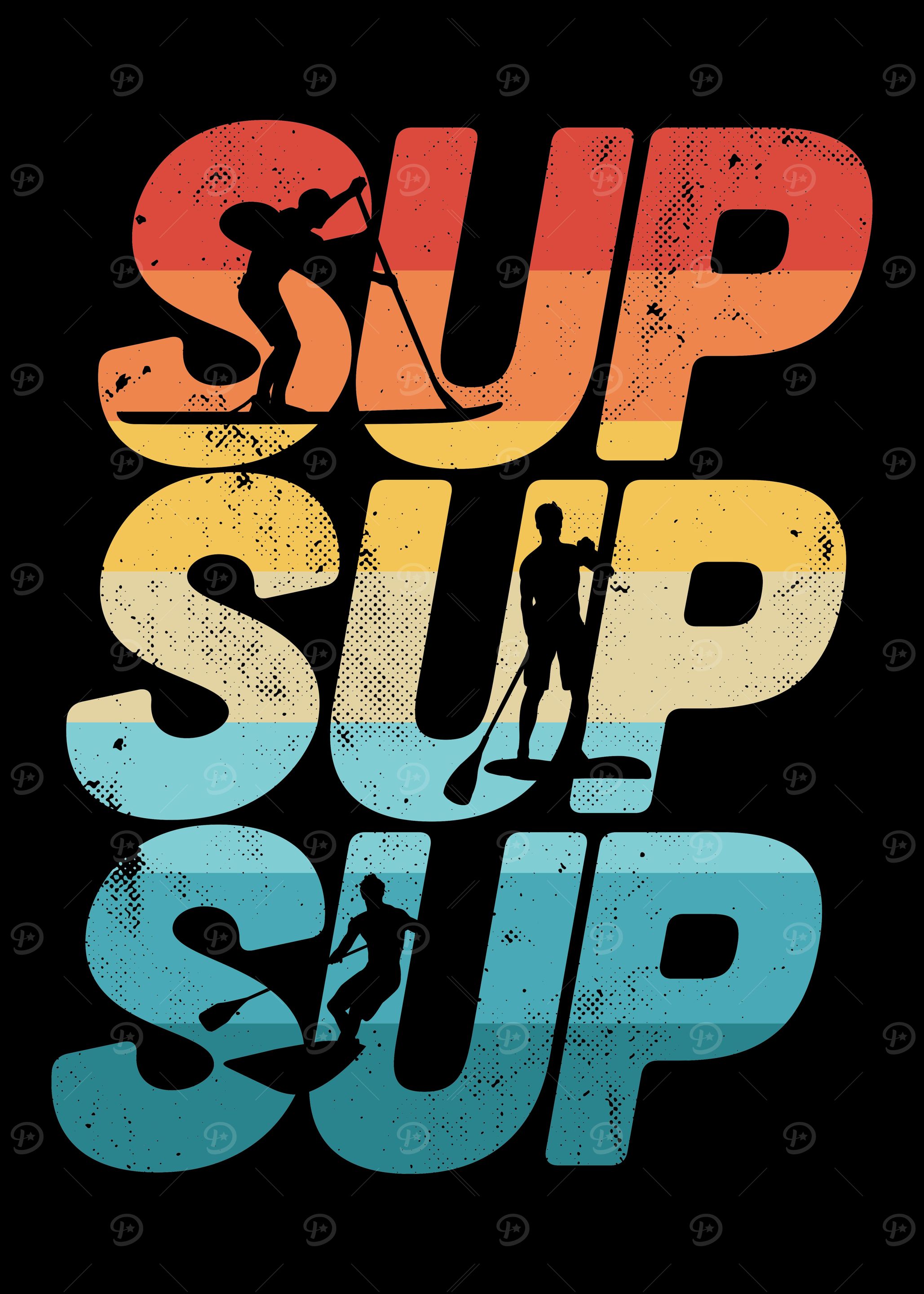 Sup Retro Stand Up paddle
