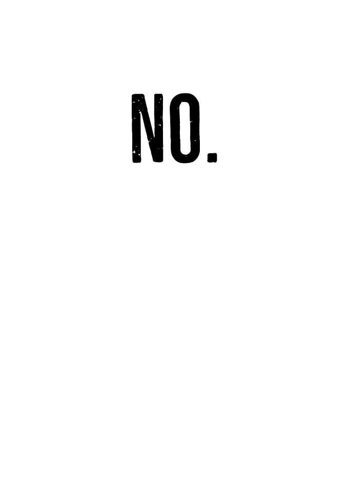 No