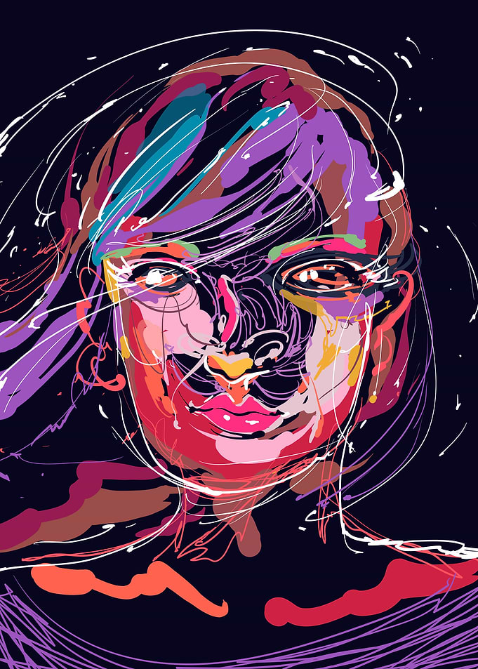 Abstract Woman