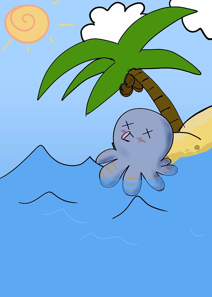 Cute Giant Octopus