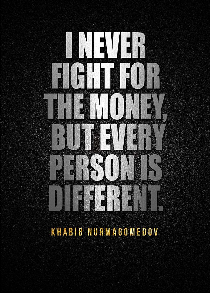 khabib nurmagomedov quotes
