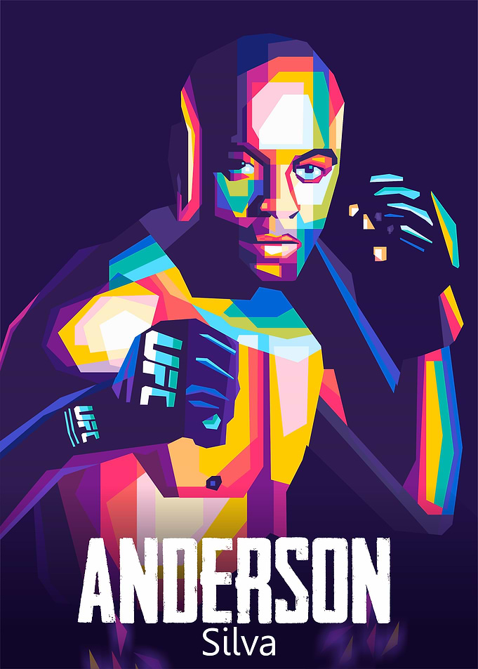 Anderson Silva Popart