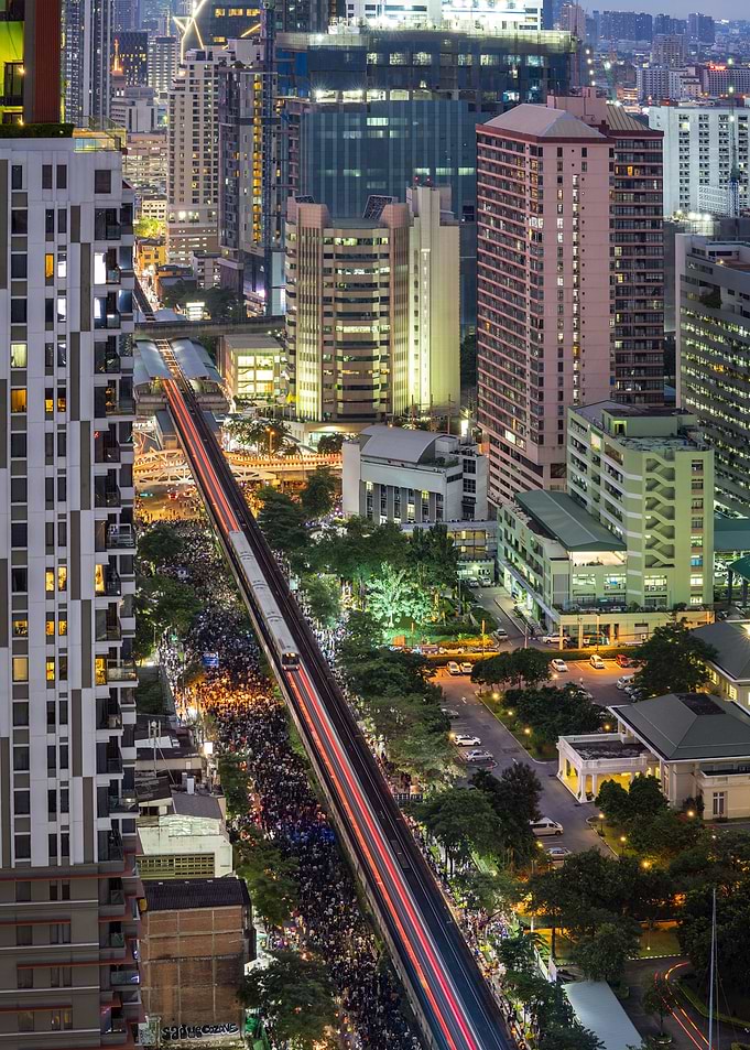 Night light city