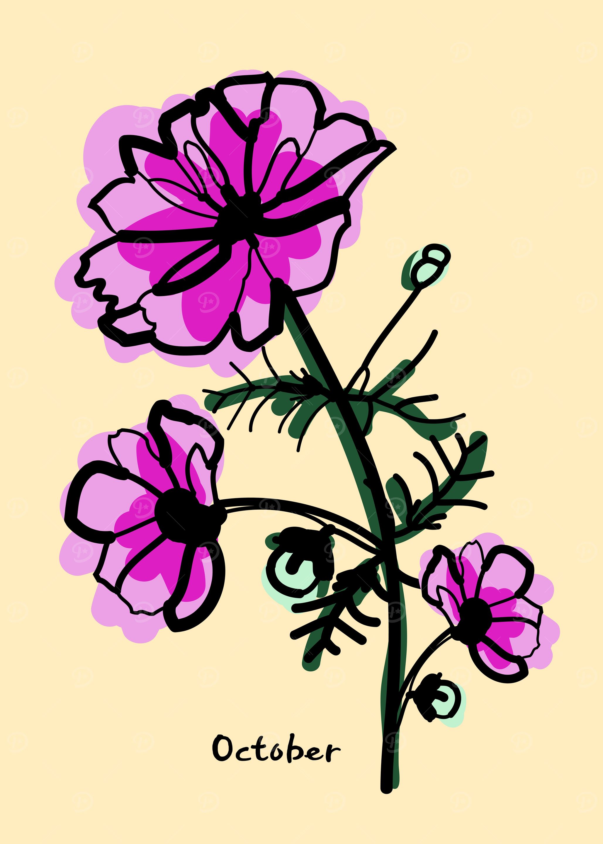 October birth flower