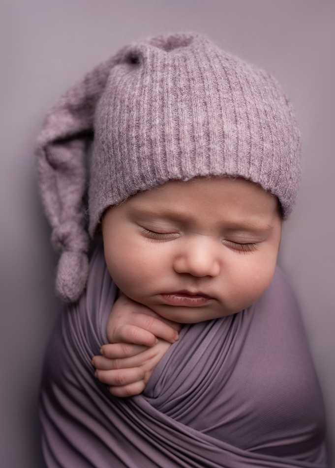 Baby in swaddling