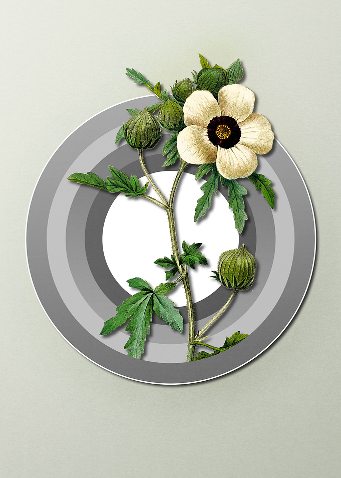 Botanicals on Light Pastel