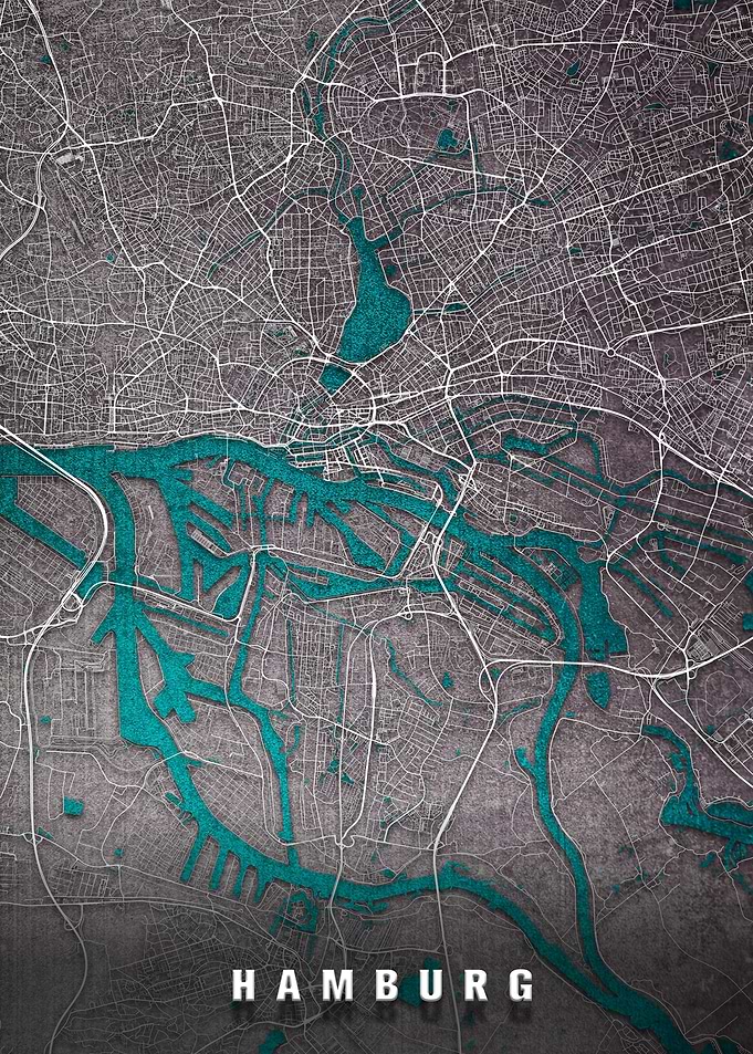 Hamburg Map