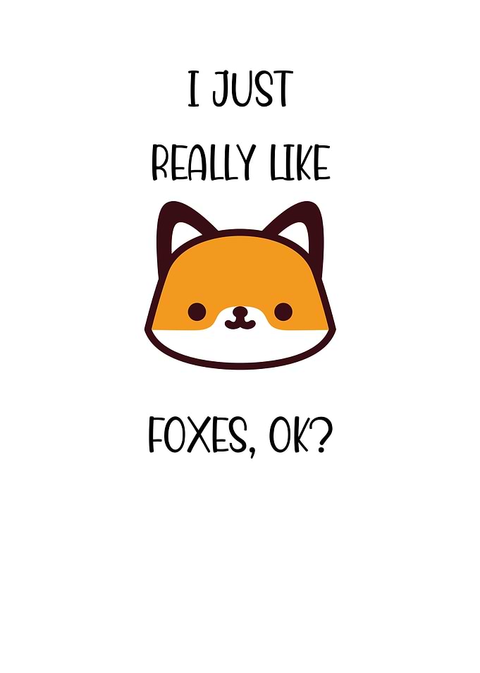 I Just Really Like Foxes