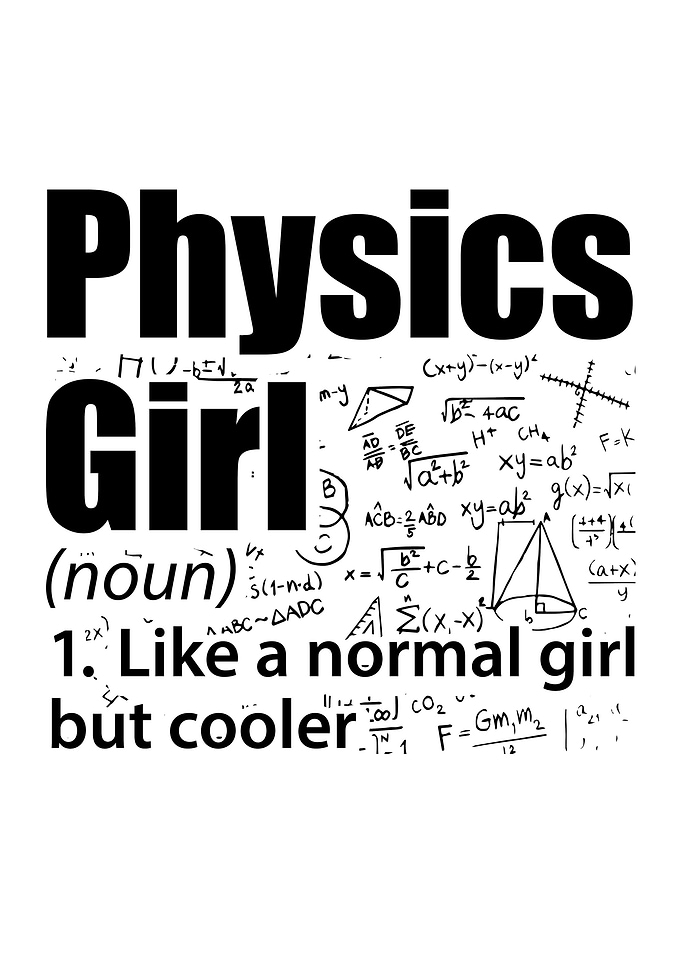 Physics Girl Gift Idea