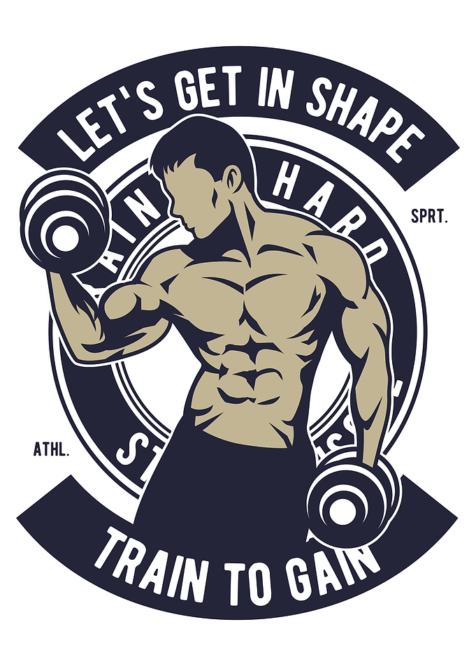 Train Hard Vintage Gym