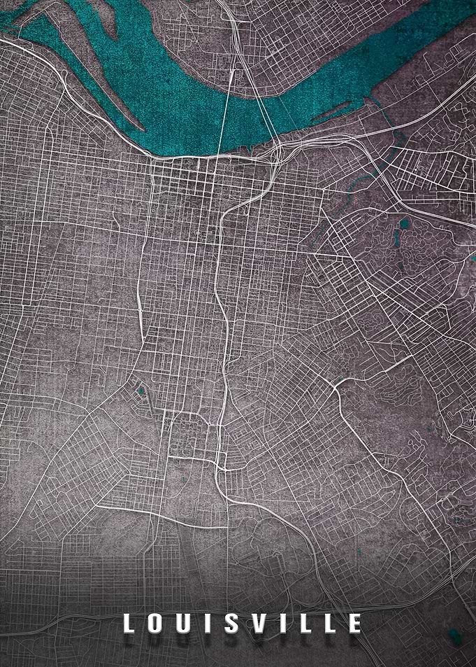 Louisville Map