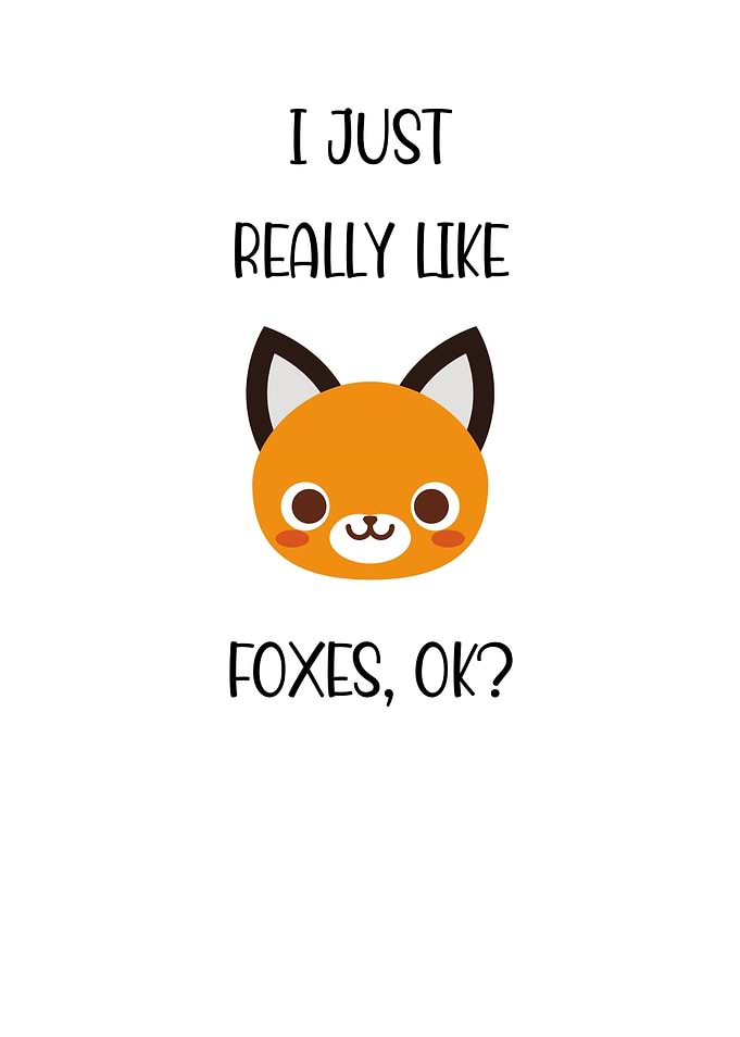 I Just Really Like Foxes