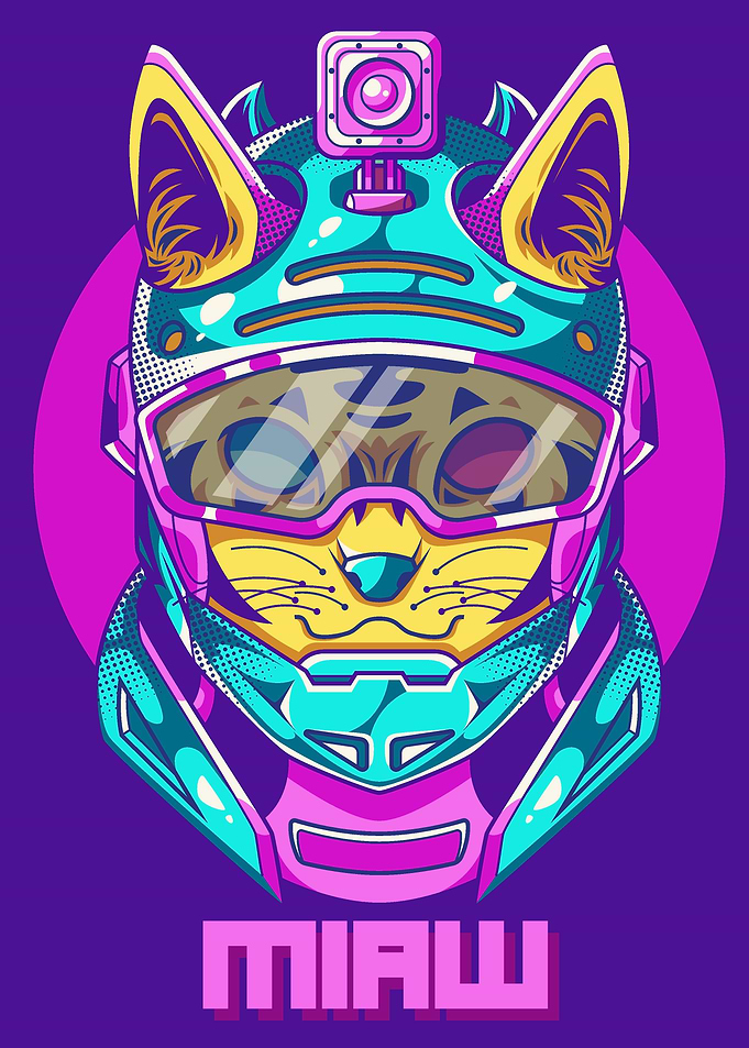 Mecha Cute Cat Miaw