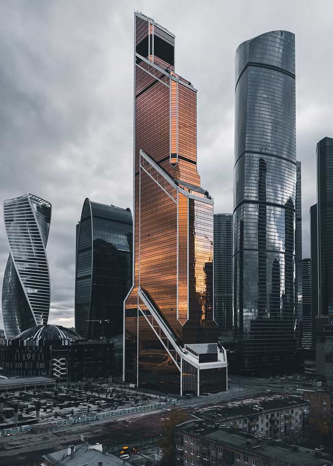 Moscow City Skyscrapers