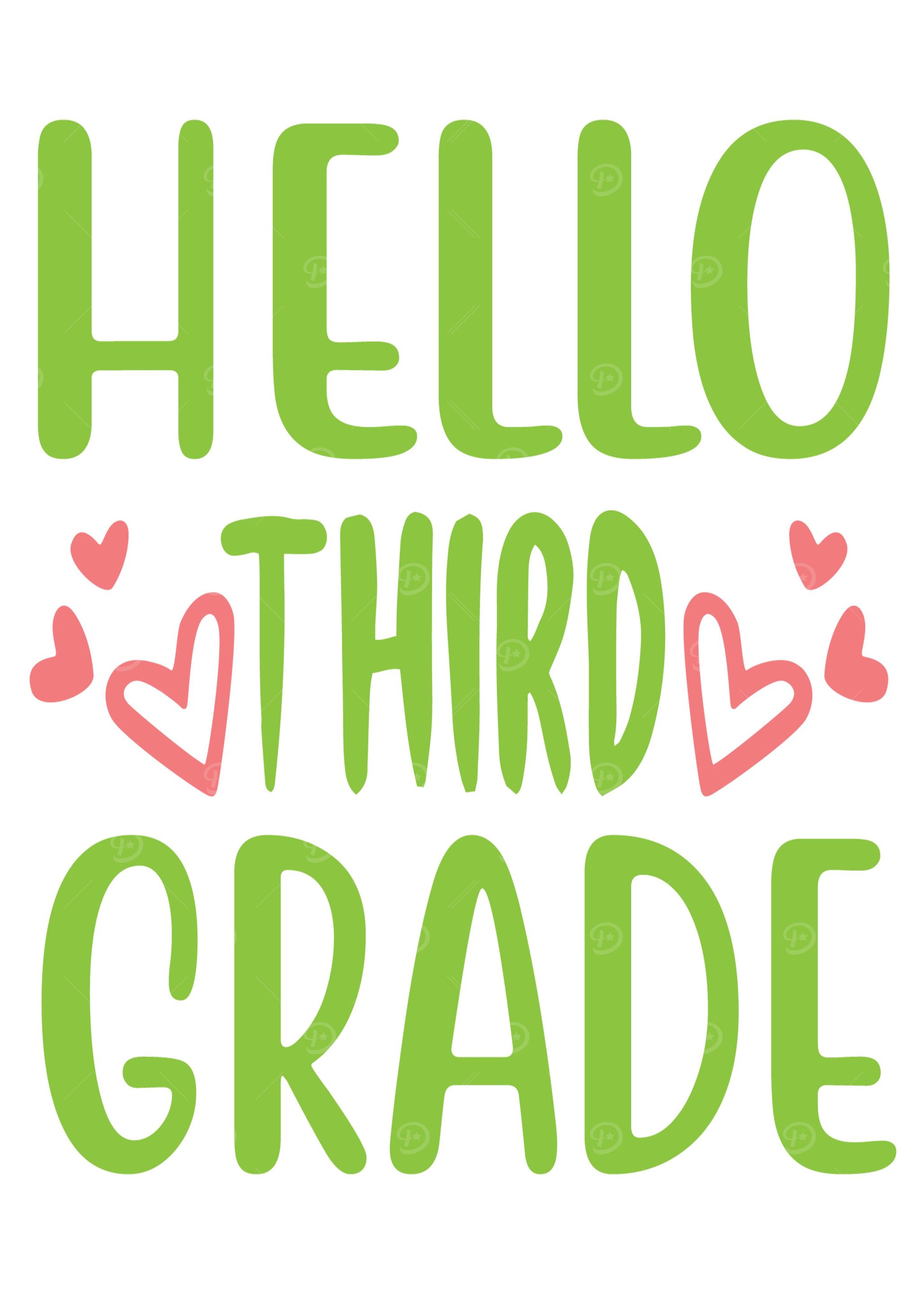 Hello third grade