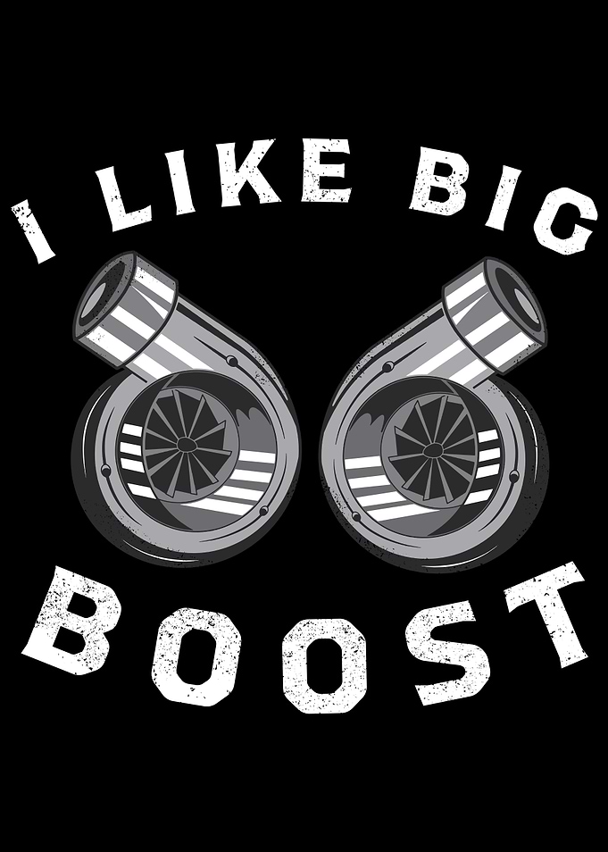 I like big boost Car Gift