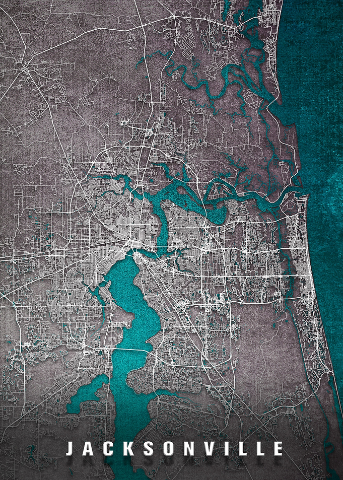 Jacksonville Map