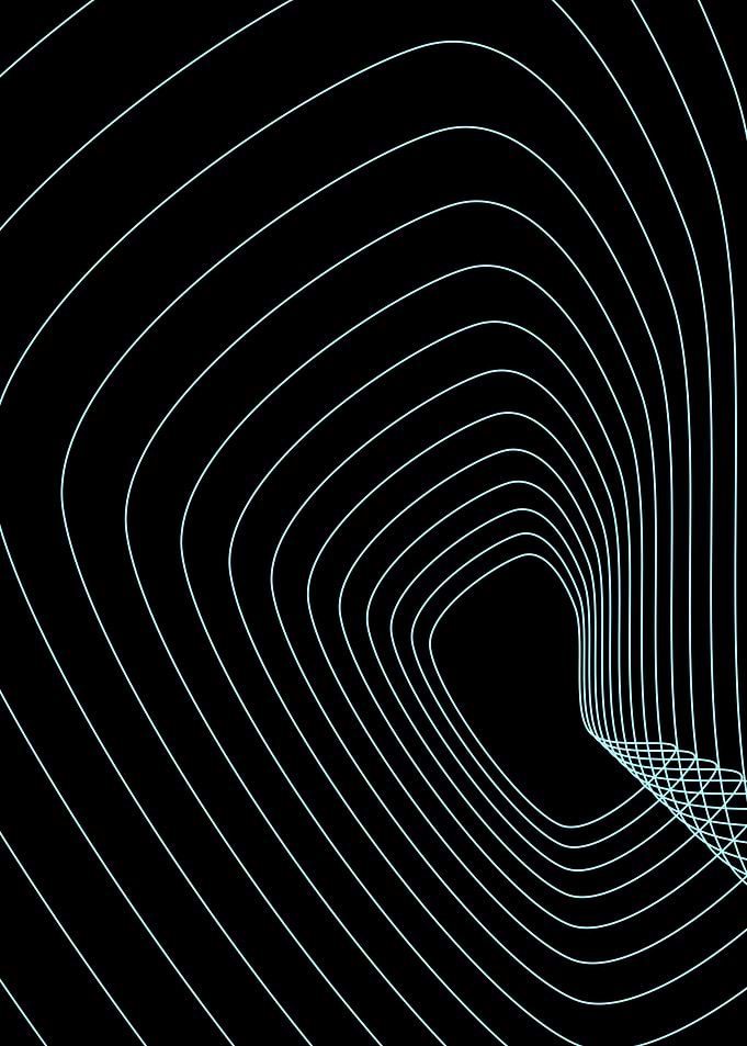Abstract waveline
