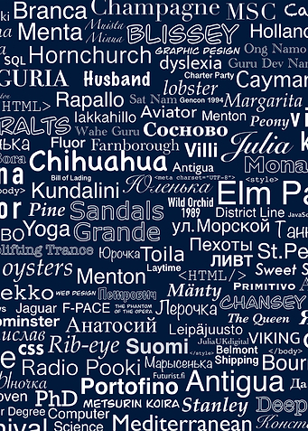 Just words